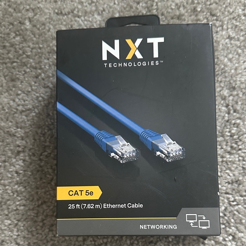 Blue Ethernet Cable - 25 ft